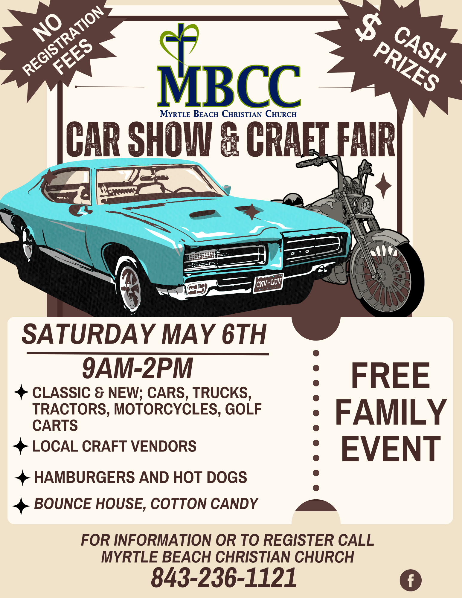 Annual Car And Craft Show – Myrtle Beach Christian Church